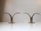 Brass Lily Candle Holders by Ivar Ålenius Björk for Ystad-Metall, 1960s, Set of 2 1