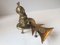 Vintage Brass Chicken Incense Burner, 1960s 4