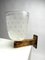 Art Deco Wall Lights in Blown Glass and Brass, Italy, 1940s, Set of 4, Image 7
