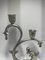 Bougeoirs en Étain de KE & Co., Eskilstuna, 1931, Set de 2 4