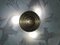 Swedish Art Deco Cast Glass and Brass Ceiling Light, 1930s, Image 5