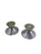 Bougeoirs Mid-Century en Argent Massif attribués à GAB, Suède, 1961, Set de 2 5