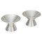Mid-Century Swedish Sterling Silver Candleholders attributed to GAB, 1961, Set of 2, Image 1