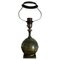 Swedish Modern Patinated Bronze Table Lamp attributed to GAB Guldsmedsaktiebolaget, 1930s, Image 1