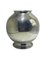 Swedish Silver-Plated Vase with Glass Flower Insert attributed to GAB, 1940s, Image 4