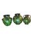 Green Glazed Vases attributed to Erik Mornils for Nittsjö, Sweden, 1930s, Set of 3, Image 2