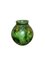 Vases Verts Vernis attribués à Erik Mornils pour Nittsjö, Suède, 1930s, Set de 3 3