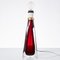 Lampe de Bureau Moderne Mid-Century en Verre Rouge Rubis attribuée à Carl Fagerlund pour Orrefors, Suède, 1960s 3