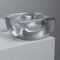 Bol Mid-Century en Verre Clair attribué à Vicke Lindstrand pour Orrefors, 1950 3