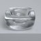 Mid-Century Modern Clear Glass Bowl attributed to Vicke Lindstrand for Orrefors, 1950, Image 4