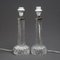 Lampes de Bureau en Cristal par Carl Fagerlund pour Orrefors, Sweden, 1960s, Set de 2 3