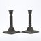 Candleholders in Disco Metal by Just Andersen, 1920s, Set of 2, Image 2