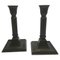Candleholders in Disco Metal by Just Andersen, 1920s, Set of 2, Image 1