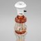 Lampadaire en Verre Orange et Clair attribué à Carl Fagerlund pour Orrefors, Suède, 1960s 2