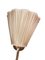 Mid-Century Swedish Floor Lamp with Silk Shades and Brass Detail, 1930s, Image 6