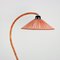 Art Deco Style Pink Swan Neck Floor Lamp from Markslöjd, 1970s, Image 4