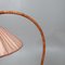Art Deco Style Pink Swan Neck Floor Lamp from Markslöjd, 1970s, Image 7