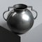 Vase Moderniste en Étain attribué à Folke Arström pour GAB, Suède, 1930s 4