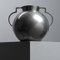 Vase Moderniste en Étain attribué à Folke Arström pour GAB, Suède, 1930s 5