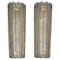 Große Carl Fagerlund zugeschriebene Wandleuchten für Orrefors, Schweden, 1960er, 2er Set 1