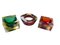 Sommerso Murano Glass Bowls attributed to Flavio Poli for Seguso, Italy, 1950s, Set of 3, Image 3