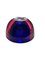 Blue and Pink Sommerso Murano Glass Bowl attributed to Flavio Poli for Seguso, Italy, 1950s, Image 5