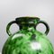 Swedish Art Deco Green Glazed Ceramic Vase by Erik Mornils for Nittsjö, 1930s, Image 3