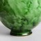 Swedish Art Deco Green Glazed Ceramic Vase by Erik Mornils for Nittsjö, 1930s, Image 6