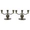 Candélabres en Bronze attribués à Jacob Ängman pour GAB, Suède, 1930s, Set de 2 1