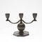 Candélabres en Bronze attribués à Jacob Ängman pour GAB, Suède, 1930s, Set de 2 3