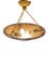 Swedish Alabaster Pendant Lamp with Gilded Details, 1940s, Image 7