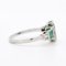 Vintage Rubin & Diamant Ring, 1920er 4