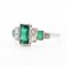 Vintage Rubin & Diamant Ring, 1920er 8