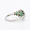 Vintage Rubin & Diamant Ring, 1920er 5