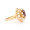 Vintage Cocktailring mit Turmalin und Diamanten 4