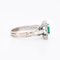 Vintage Smaragd & Diamant Ring, 1970er 4