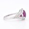 Vintage Rubin & Diamant Ring, 20. Jahrhundert 4