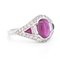Vintage Rubin & Diamant Ring, 20. Jahrhundert 3