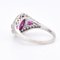 Vintage Rubin & Diamant Ring, 20. Jahrhundert 8