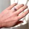 Belle Époque Ring mit Saphir und Diamant in Rosa, 1890er-1910er 2