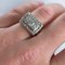 Art Deco Siegelring aus Gold, Platin und Diamanten, 20. Jahrhundert 2