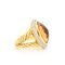 Cocktailring aus 18 Karat Gold, Citrin und Diamanten von David Yurman 3