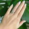 Art Deco Ring aus 18 Karat Gold, Platin und Diamanten, 20. Jahrhundert 2