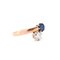Belle Époque Toi et Moi Ring mit Diamanten und Saphiren, 1890er-1910er 3