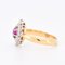 Belle Époque Rubin & Diamant Ring, 1890er-1910er 10