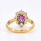 Belle Époque Rubin & Diamant Ring, 1890er-1910er 8