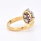 Belle Époque Rubin & Diamant Ring, 1890er-1910er 7
