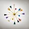 Vintage Sputnik Brass Chandelier, 1960s 6