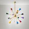 Vintage Sputnik Kronleuchter aus Messing, 1960er 5