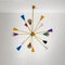 Vintage Sputnik Kronleuchter aus Messing, 1960er 4